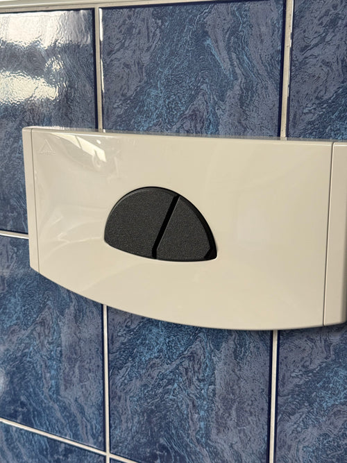 Friatec Drucktaster Toilettenspülung Ersatzteil Schwarz